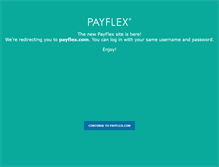 Tablet Screenshot of payflexdirect.com